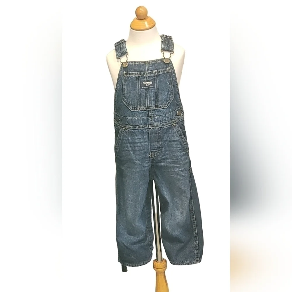 Oshkosh B'Gosh Overall Carpenter Denim fleeced lined Jeans